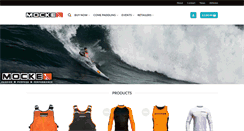 Desktop Screenshot of mockepaddling.com